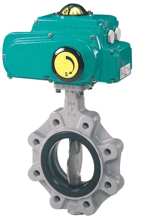 Van bướm tai bích Tomoe 704G điều khiển điện 1 pha New ELMY · 704G-4I