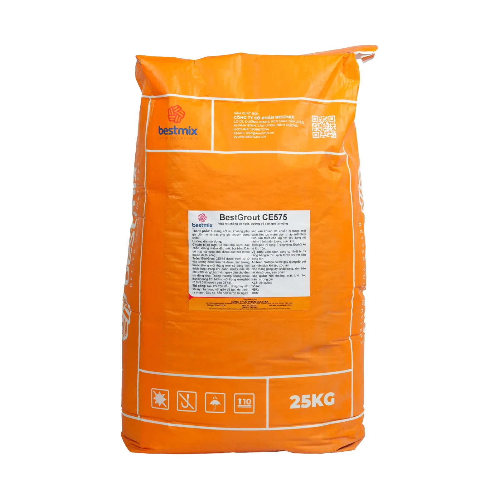 Vữa rót không co ngót BestGrout CE575